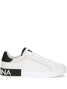 SNEAKER PORTOFINO Dolce & Gabbana WHITE 40