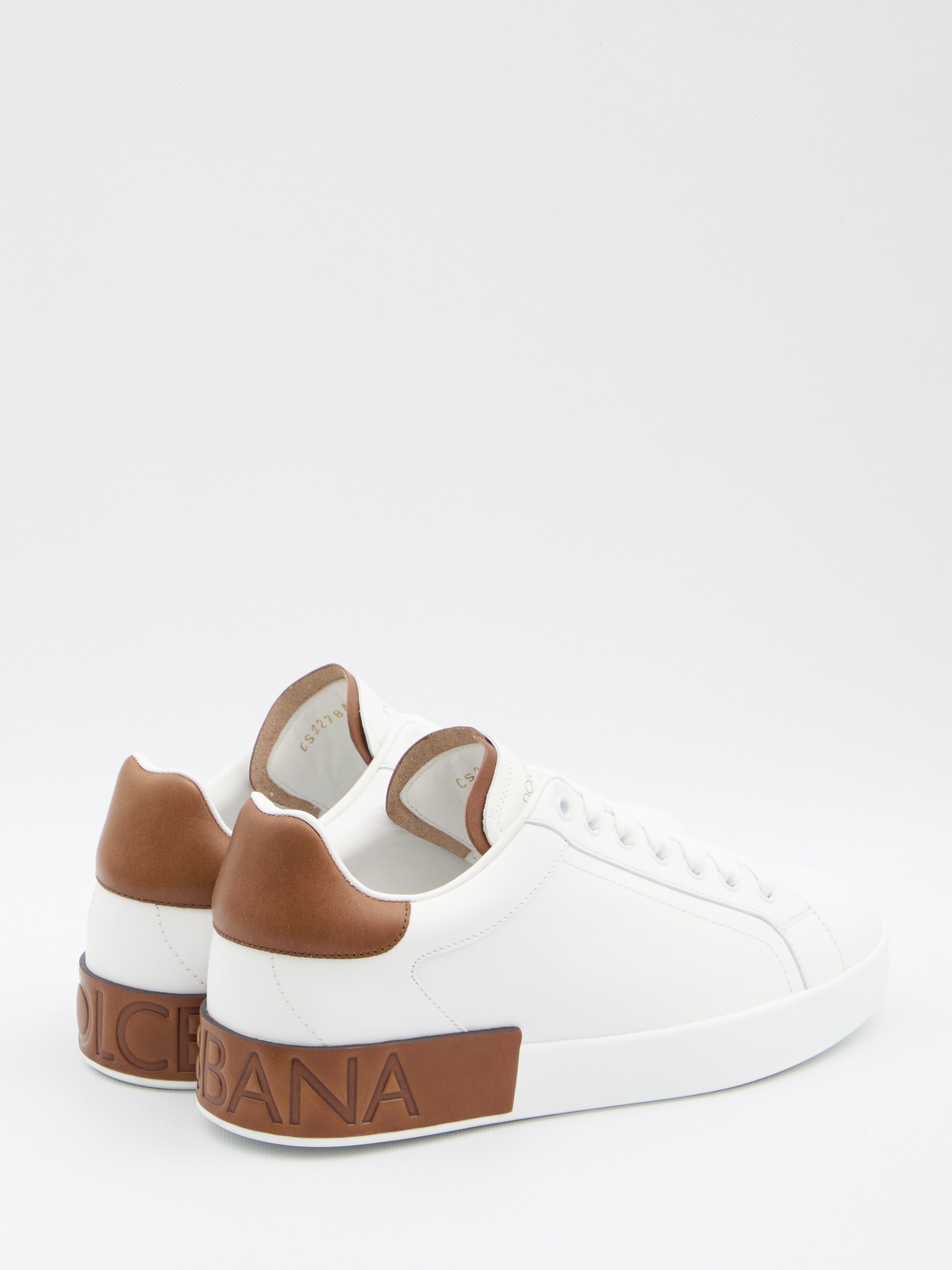 PORTOFINO LEATHER SNEAKERS Dolce & Gabbana
