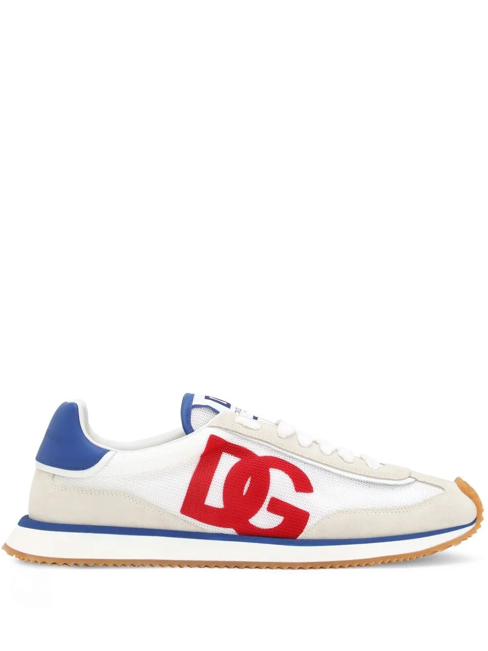 DG CUSHION SNEAKER IN MIXED MATERIALS Dolce & Gabbana WHITE 40