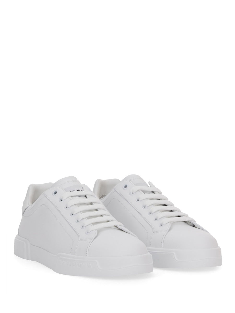 LEATHER SNEAKERS Dolce & Gabbana