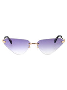 GOLD VIOLET METAL SUNGLASSES DSQUARED2 GOLD VIOLET 63