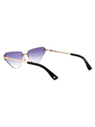 GOLD VIOLET METAL SUNGLASSES DSQUARED2