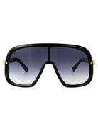 BLACK INJECTATE SUNGLASSES DSQUARED2 BLACK 99