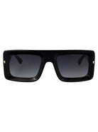 BLACK ACETATE SUNGLASSES DSQUARED2 BLACK 53