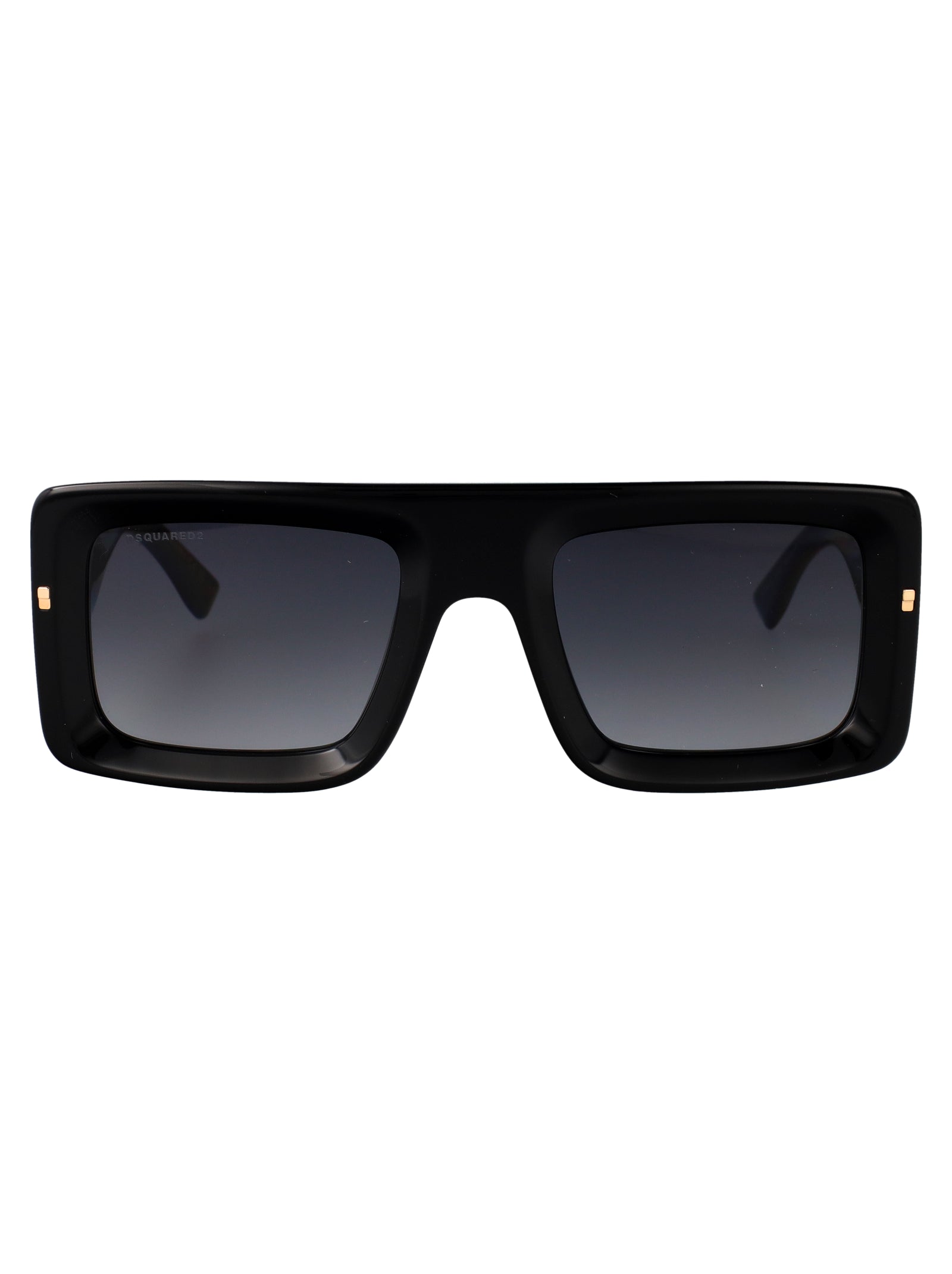 BLACK ACETATE SUNGLASSES DSQUARED2 BLACK 53