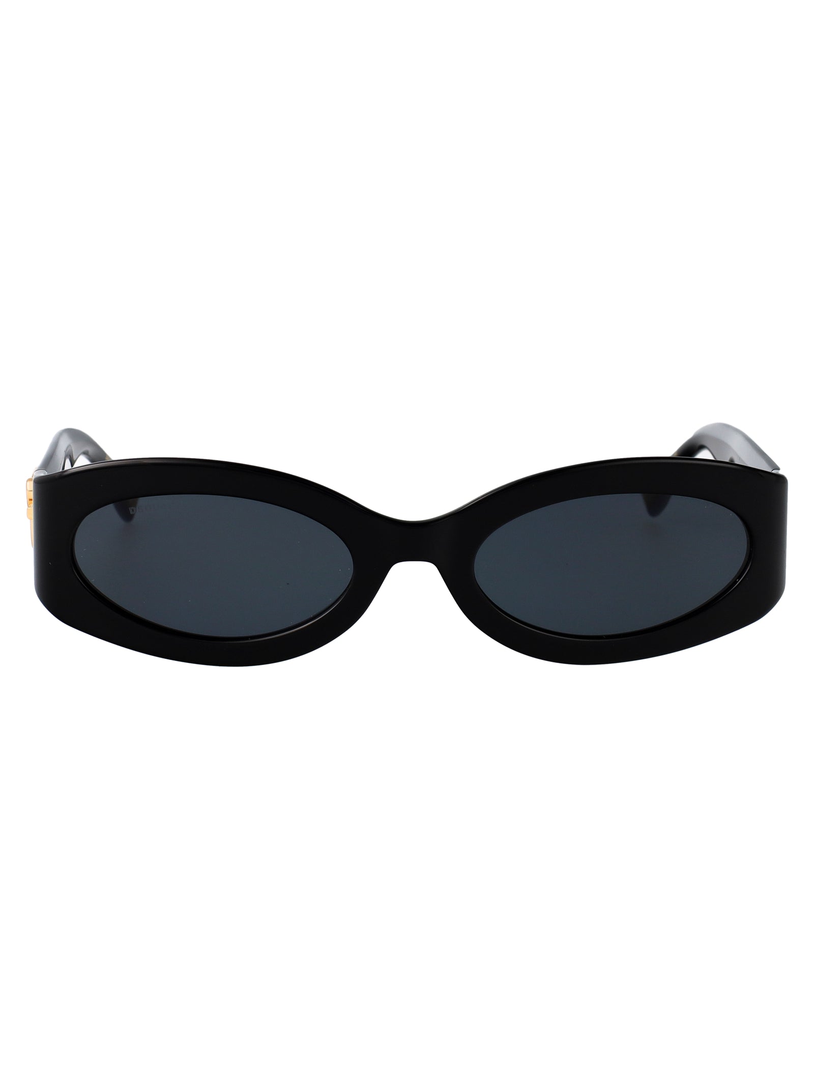 BLACK ACETATE SUNGLASSES DSQUARED2 BLACK 54