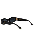 BLACK ACETATE SUNGLASSES DSQUARED2