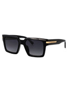 BLACK ACETATE SUNGLASSES DSQUARED2