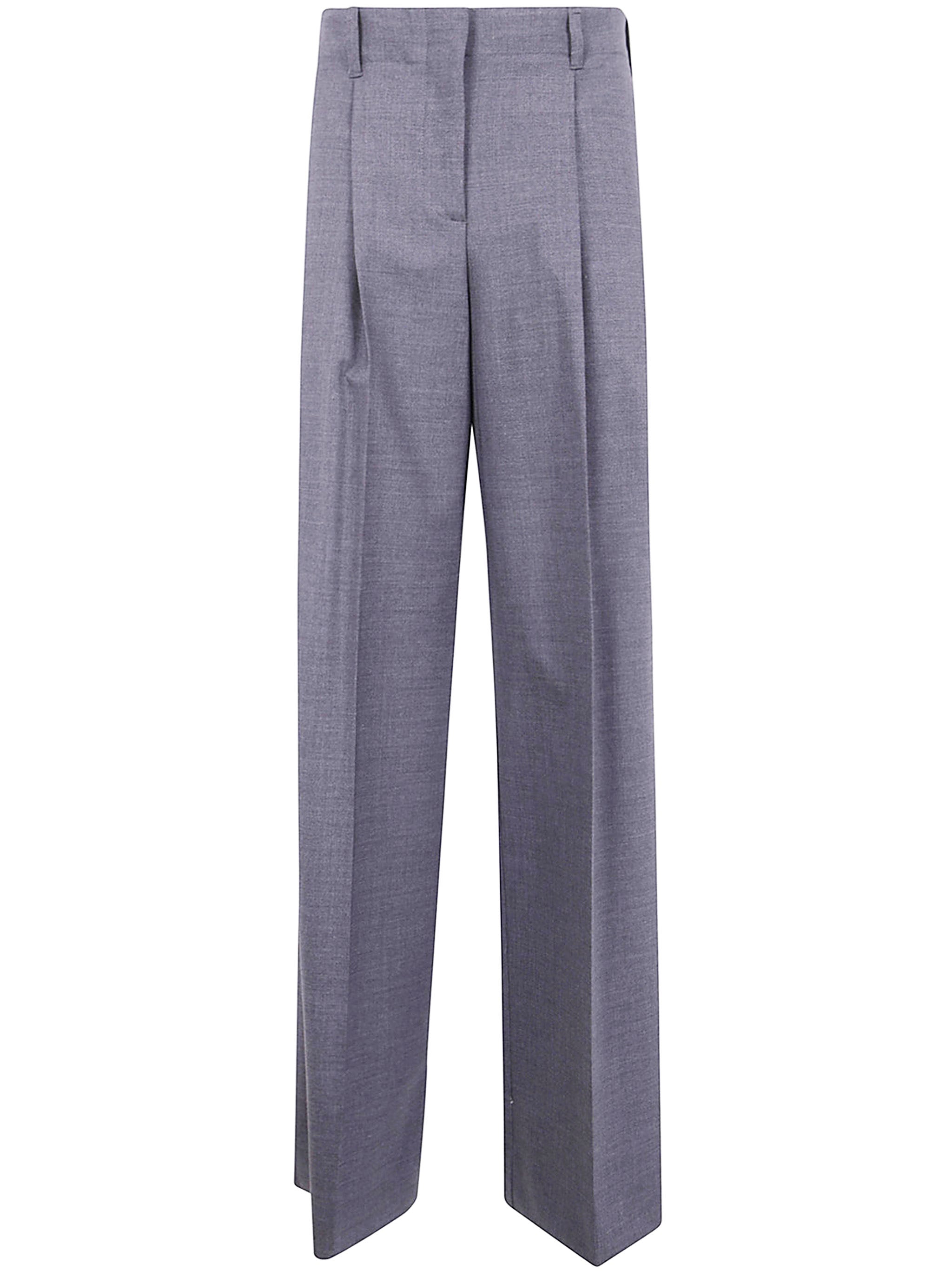 WIDE LEG TROSEURS PAROSH GREY XS