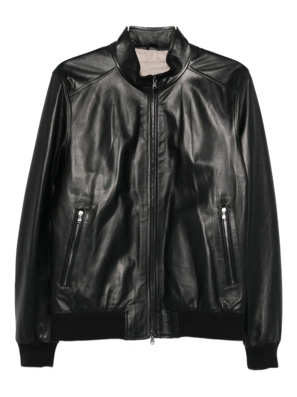 "DAKOTA" BIKER JACKET BARBA Napoli BLACK 48