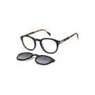 David Beckham (Opt + Clip-On) DB 1080/CS WR7(LB) David Beckham Havana 49