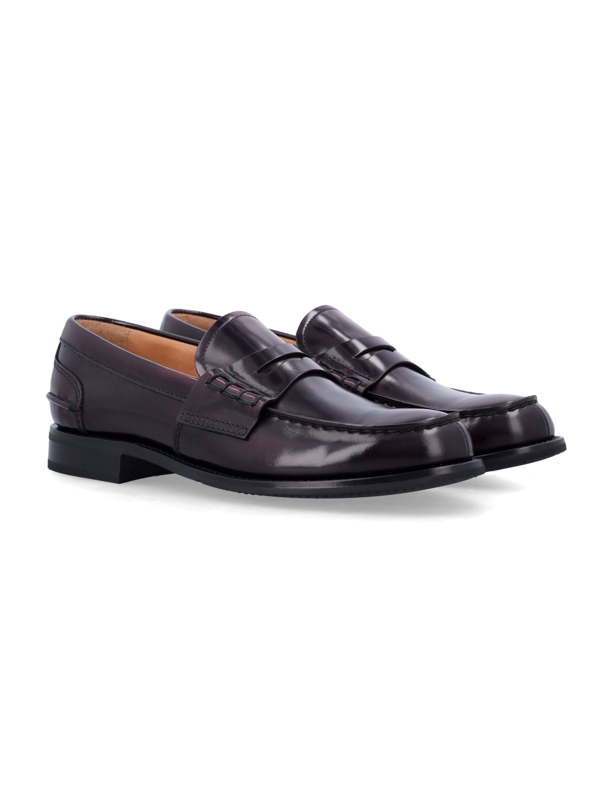PEMBREY W 5 POLISHED FUMÈ LOAFER Church's