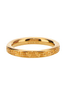 ANELLO CON CHIAVE GRECA INCISA Versace