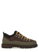 BROWN POLYESTER COW LEATHER BOOTS DIEMME BROWN 42