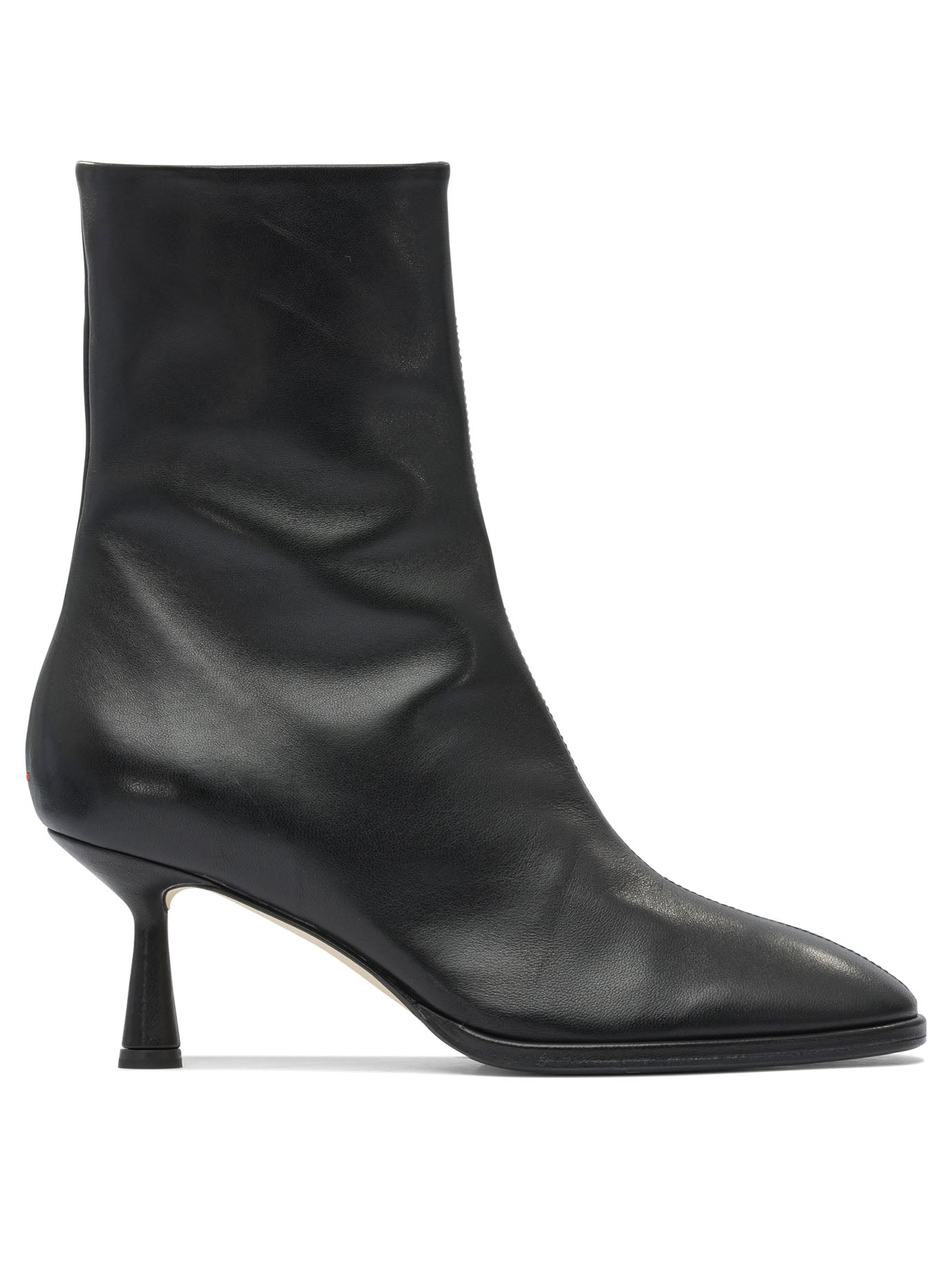 BLACK LEATHER ANKLE BOOTS Aeyde BLACK 35