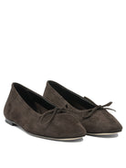 BLACK LEATHER ANKLE BOOTS Aeyde