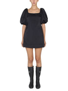 MINI DRESS WITH BALLOON SLEEVES Patou BLACK 38