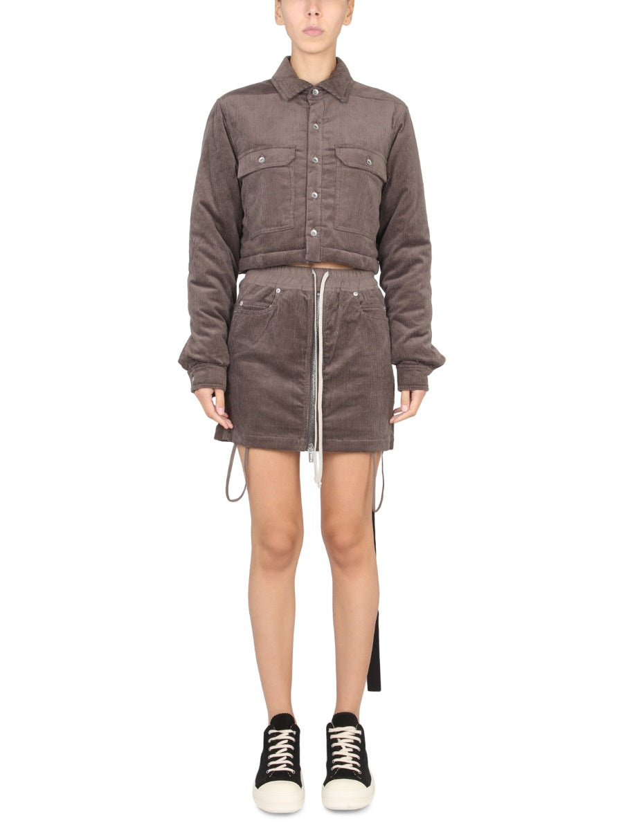 CROPPED JACKET DRKSHDW DOVE S