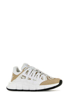 WHITE TRIGRECA BAROCCO SNEAKERS Versace