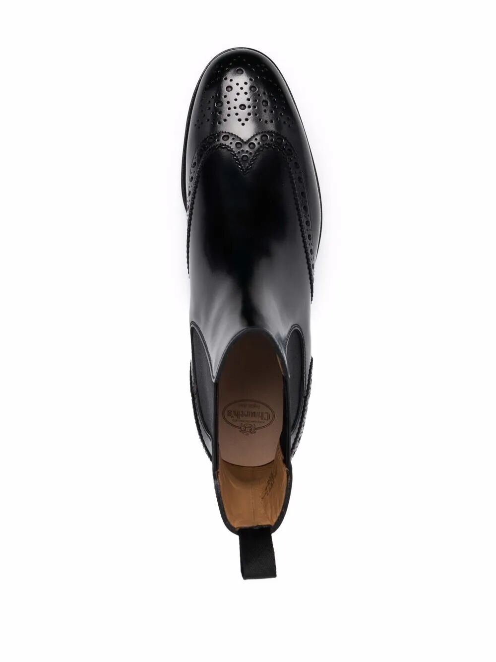 CHARLIZE BROGUE-DETAIL CHELSEA BOOTS Church's