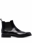 CHARLIZE BROGUE-DETAIL CHELSEA BOOTS Church's BLACK 38