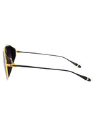 YELLOW GOLD - BLACK IRON W/GREY TO CLEAR GRADIENT METAL SUNGLASSES Dita Eyewear