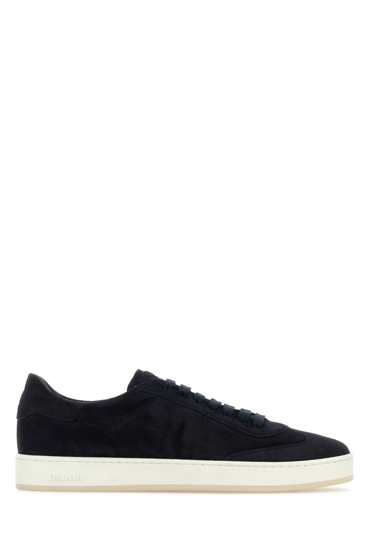 NAVY BLUE SUEDE LARGS 2 SNEAKERS Church's BLUE 10
