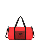 X TELFAR LARGE DUFFEL LOGO PATCH DUFFLE BAG Eastpak RED ONE SIZE