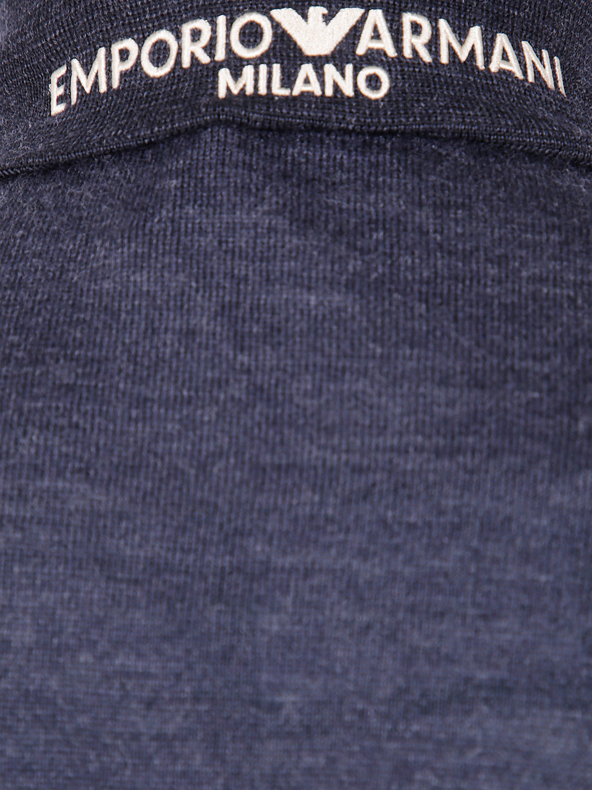 HALF ZIP TURTLE NECK SWEATER Emporio Armani