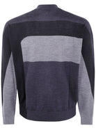 ROUND NECK TRICOLOR SWEATER Emporio Armani