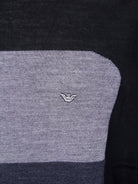 ROUND NECK TRICOLOR SWEATER Emporio Armani