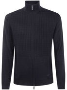 FULL ZIP TURTLE NECK SWEATER Emporio Armani BLACK S