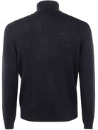 FULL ZIP TURTLE NECK SWEATER Emporio Armani