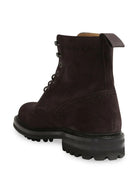 BROGUE DETAILS SUEDE ANKLE BOOTS Church's