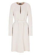 MINI DRESS WITH BELT Emporio Armani WHITE 40