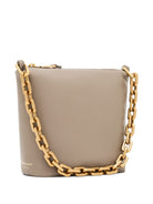 SMALL LEATHER HOBO BAG Emporio Armani