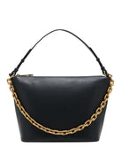 HOBO MEDIUM CHAIN SOFT LEATHER Emporio Armani BLACK UNICA