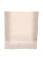 Beige cashmere blend stole by Emporio Armani, front view