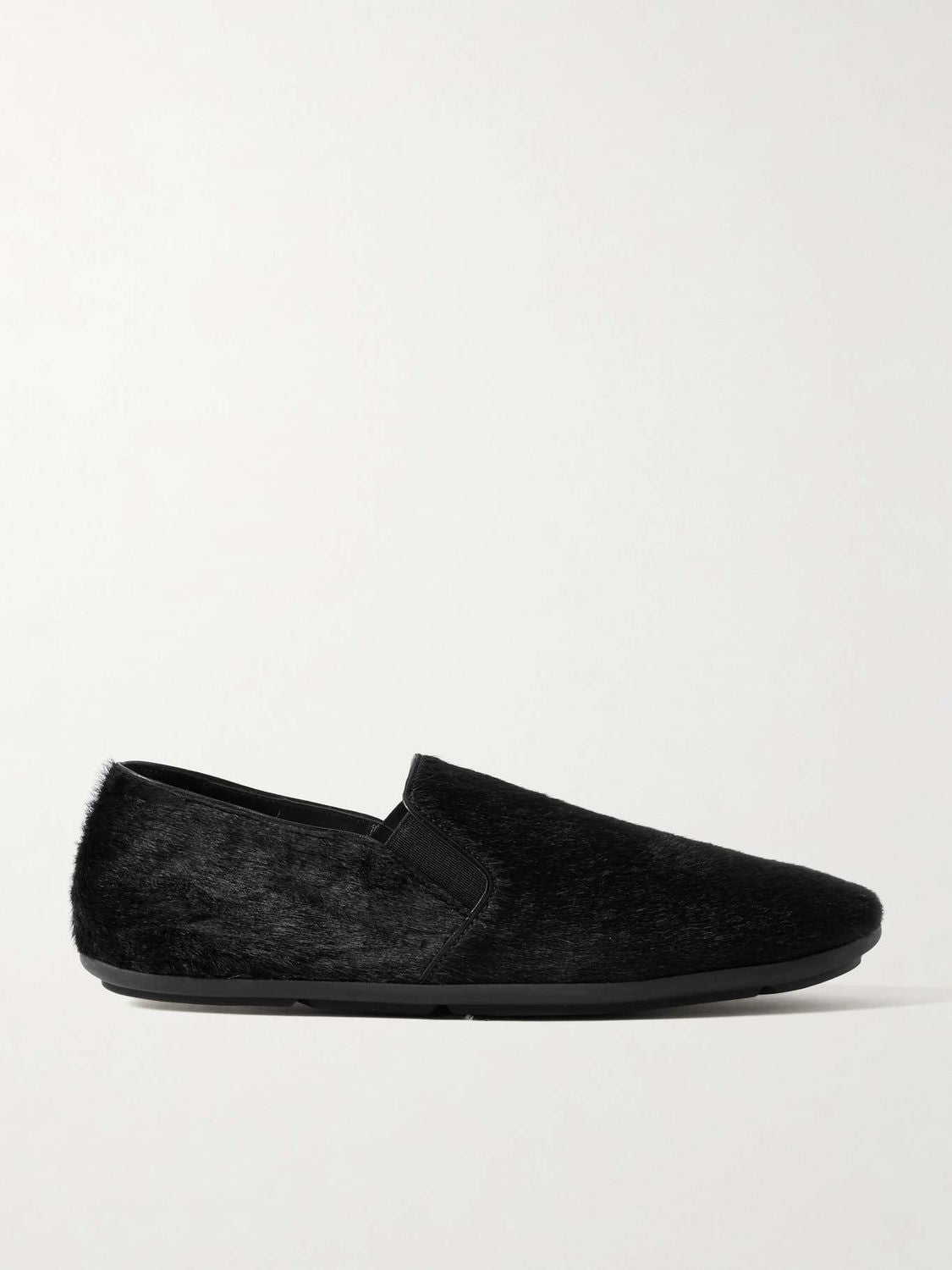 VINCIT BLACK SLIPPERS The Row NEGRO 38