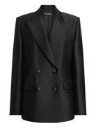 DOUBLE BREASTED JACKET Dolce & Gabbana BLACK 42