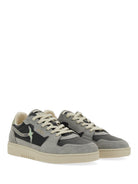 GREY LEATHER SUEDE SNEAKERS AXEL ARIGATO