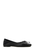 BLACK NAPPA LEATHER CHARLOTTE BALLERINAS Khaite