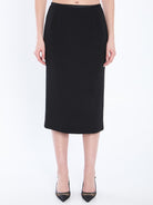 PENCIL LONGUETTE SKIRT Dolce & Gabbana BLACK 42