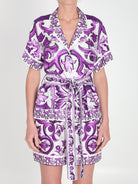 MAIOLICA SHIRT Dolce & Gabbana WHITE 40