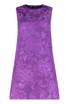 JAQUARD MINI DRESS Dolce & Gabbana purple 44
