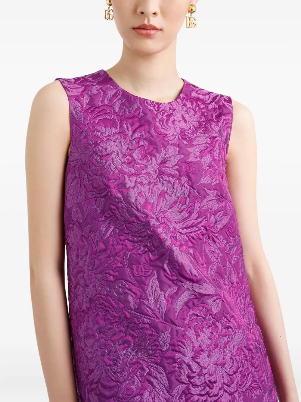 JAQUARD MINI DRESS Dolce & Gabbana