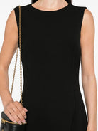 LEOPARD-PRINT LINING SLEEVELESS MINI DRESS Dolce & Gabbana