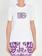 MAIOLICA T-SHIRT Dolce & Gabbana WHITE 40