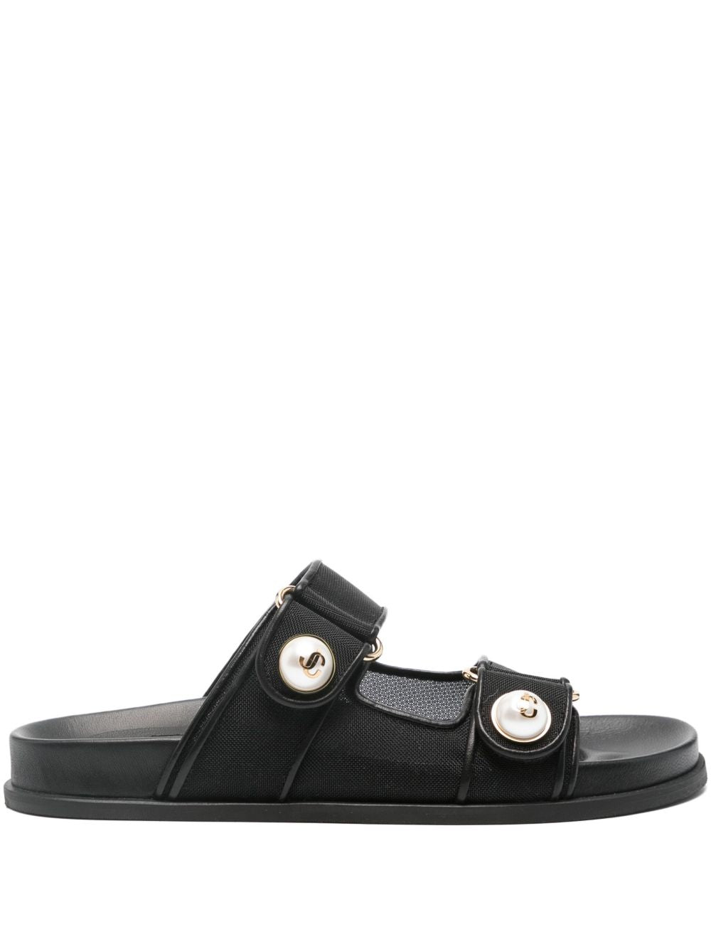 FAYENCE PATENT LEATHER SANDALS Jimmy Choo BLACK 37