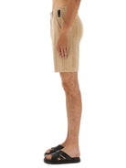 BEIGE COTTON SHORTS Fendi
